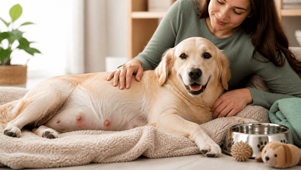 Cachorra grávida sintomas: guia simples para reconhecer os sinais
